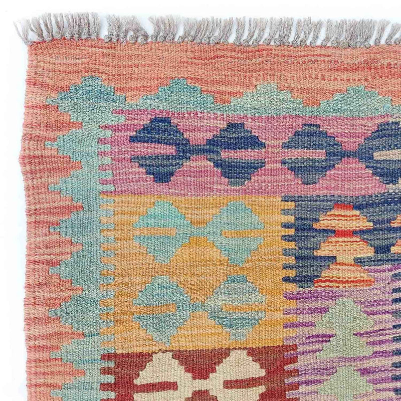 Dywan Kelim - Splash - 295 x 203 cm - wielokolorowy