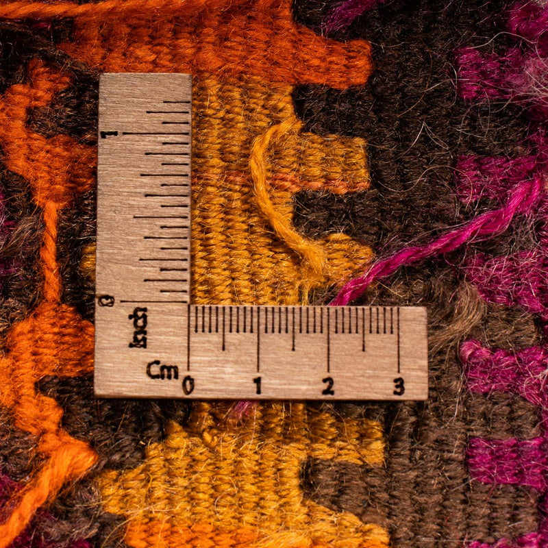 Biegacz Dywan Kelim - Stary - 320 x 155 cm - wielokolorowy