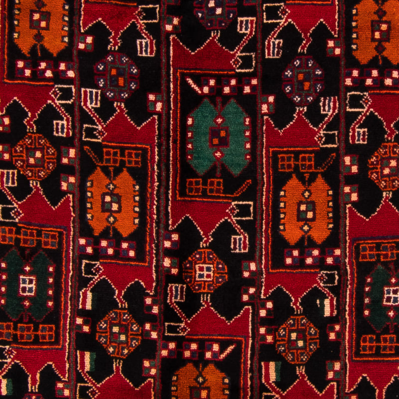 Perski dywan - Nomadyczny - 292 x 166 cm - czerwony