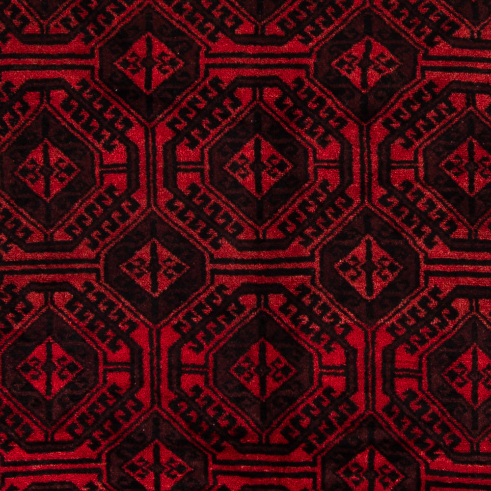 Perski dywan - Nomadyczny - 335 x 167 cm - czerwony