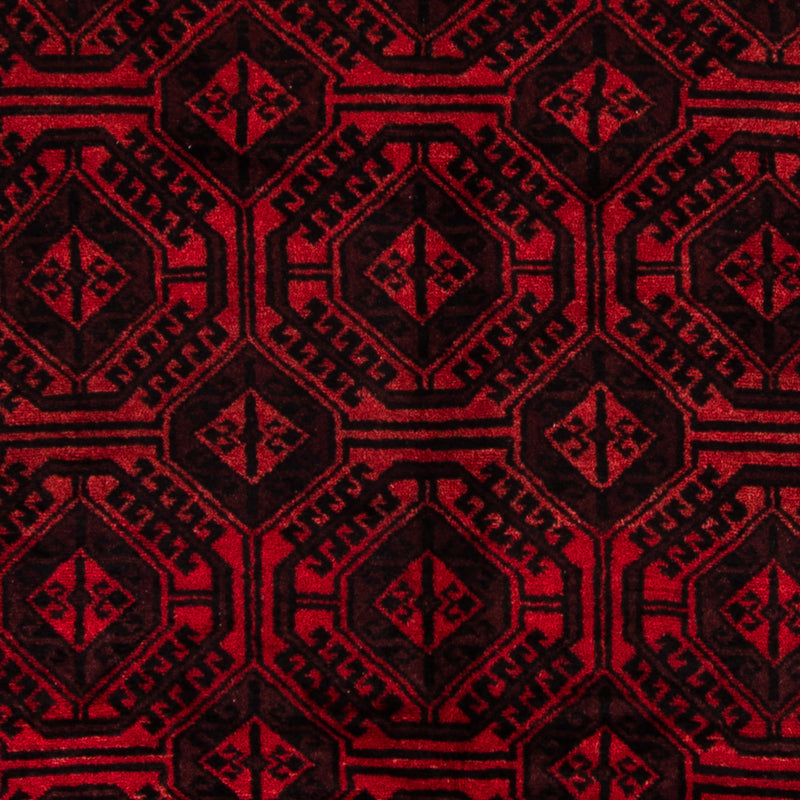 Perski dywan - Nomadyczny - 335 x 167 cm - czerwony