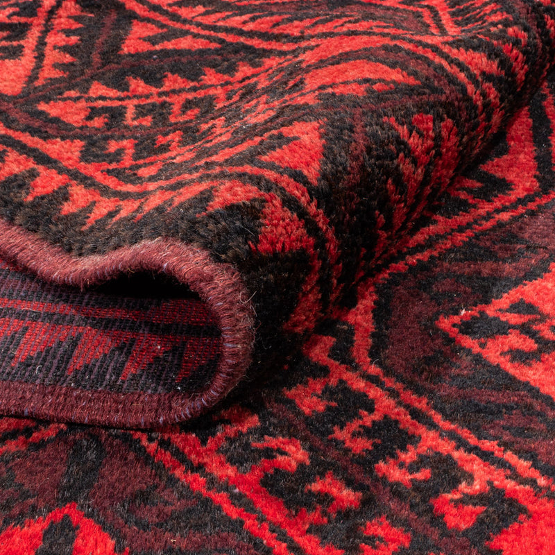 Perski dywan - Nomadyczny - 335 x 167 cm - czerwony