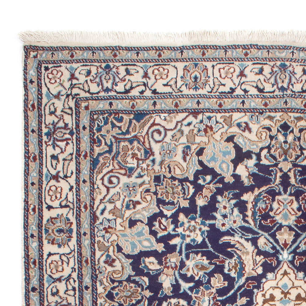 Dywan perski - Nain - 248 x 159 cm - ciemnoniebieski