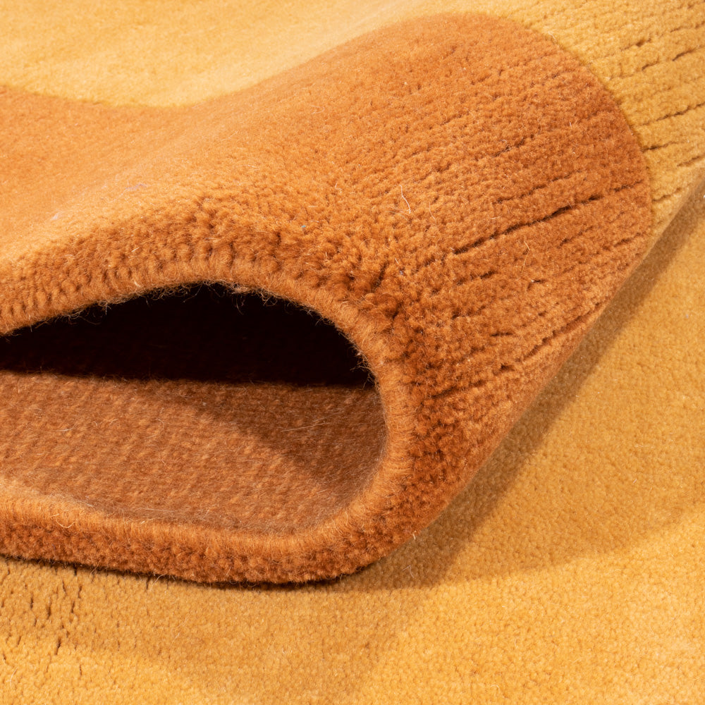 Dywan z Nepalu - 236 x 170 cm - złoto