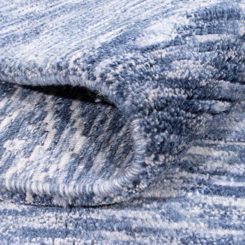 Dywan z Nepalu - 239 x 170 cm - niebieski