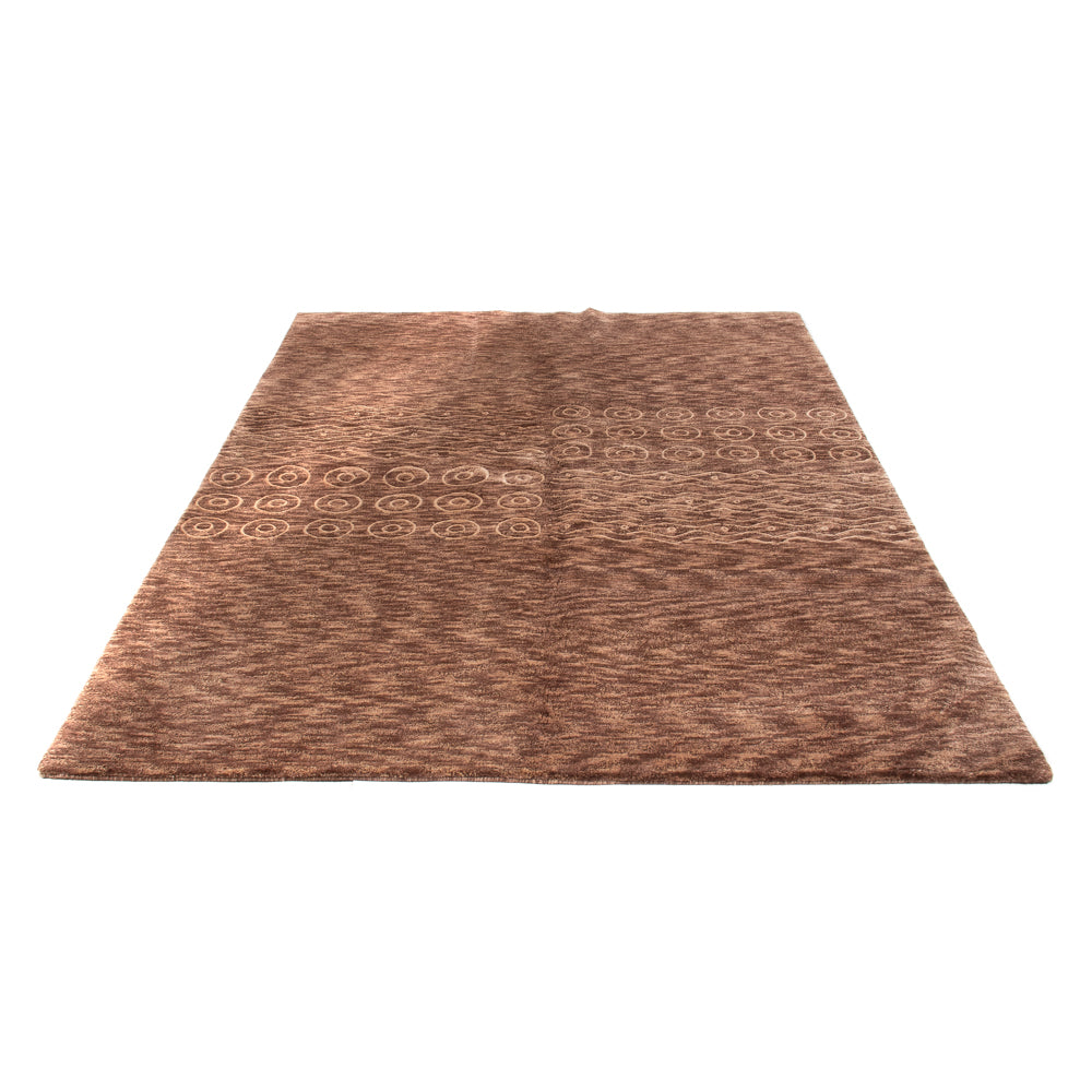 Dywan z Nepalu - 240 x 171 cm - brązowy