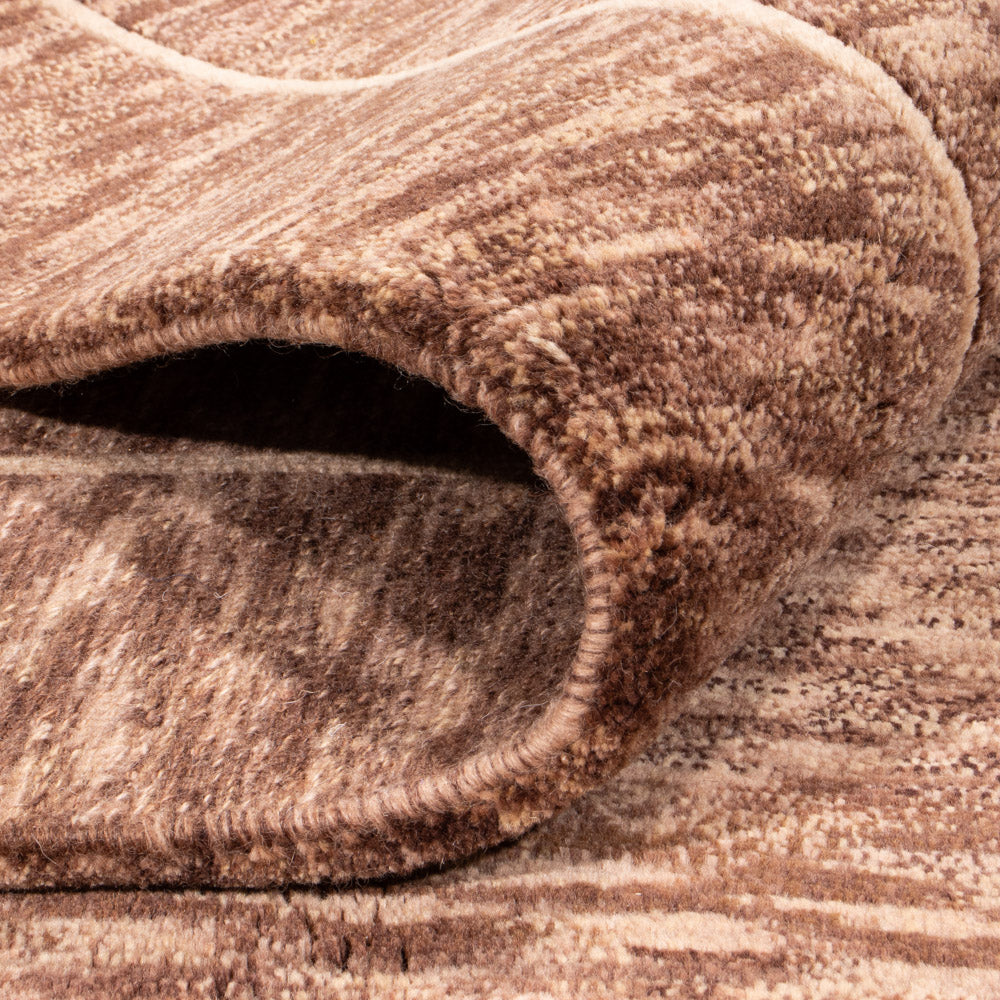 Dywan z Nepalu - 237 x 170 cm - brązowy