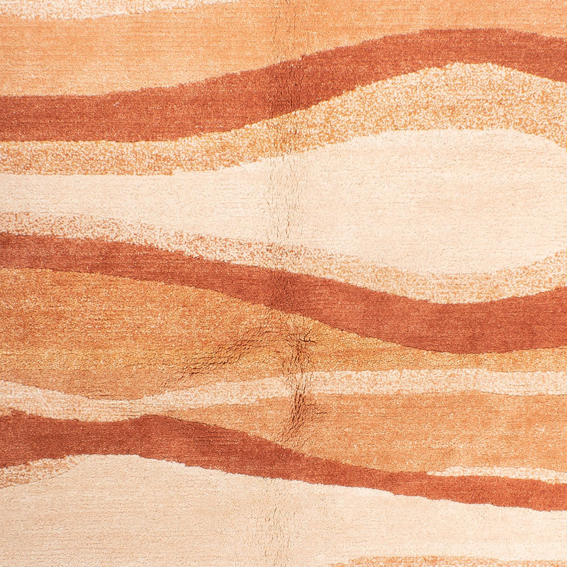 Dywan z Nepalu - 237 x 172 cm - brązowy