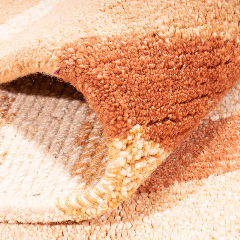 Dywan z Nepalu - 237 x 172 cm - brązowy