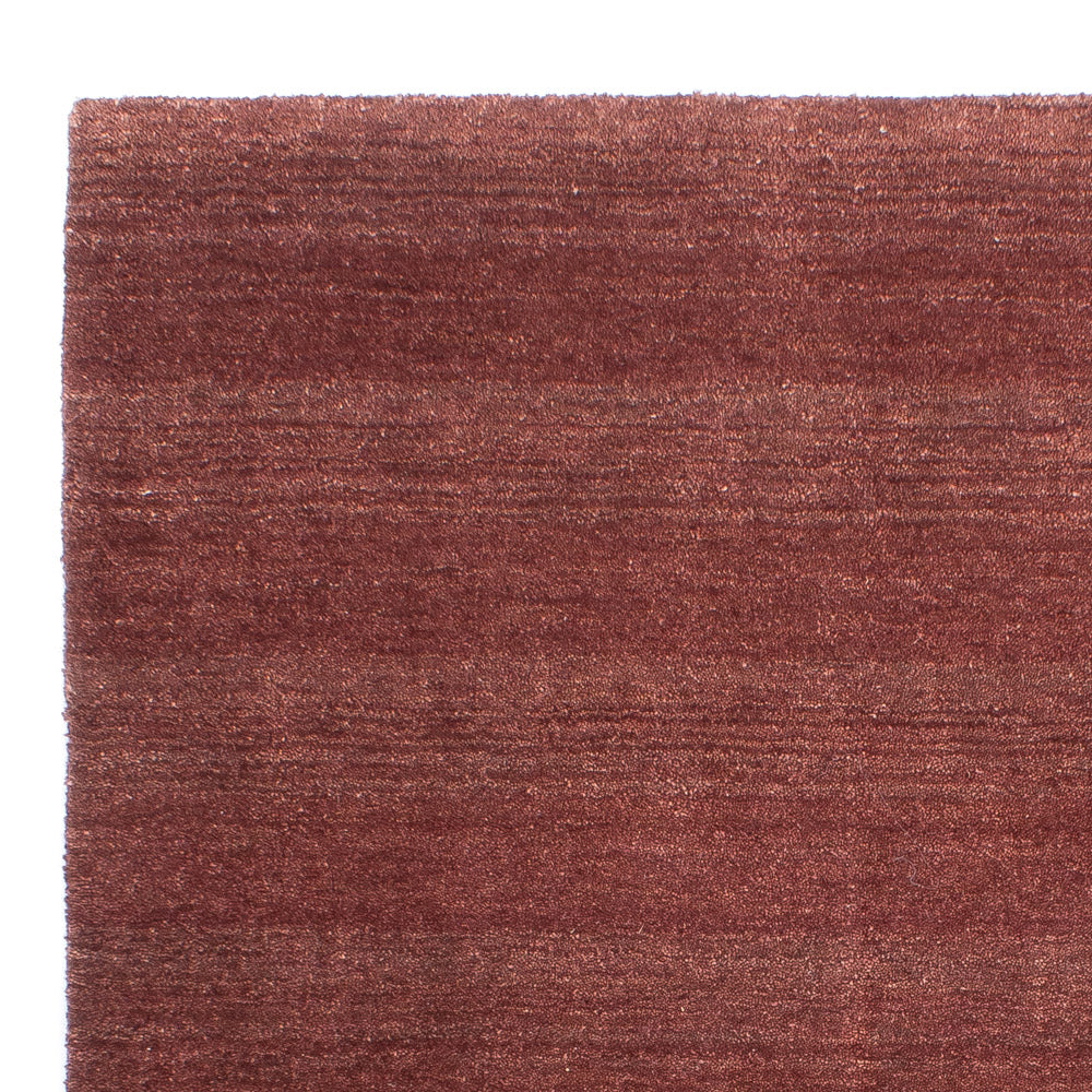 Dywan wełniany - 192 x 137 cm - fioletowy