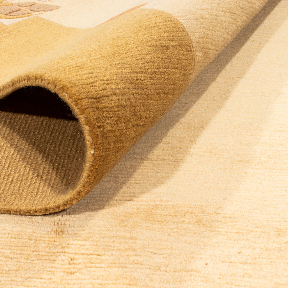 Dywan z Nepalu - Royal - 293 x 202 cm - beżowy