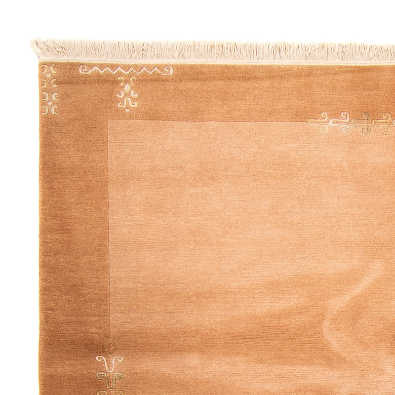 Dywan z Nepalu - 250 x 200 cm - łososiowy