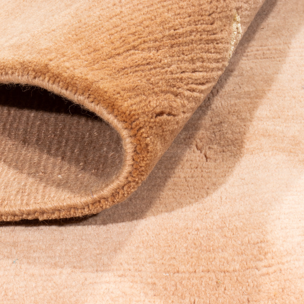 Dywan z Nepalu - 250 x 200 cm - łososiowy