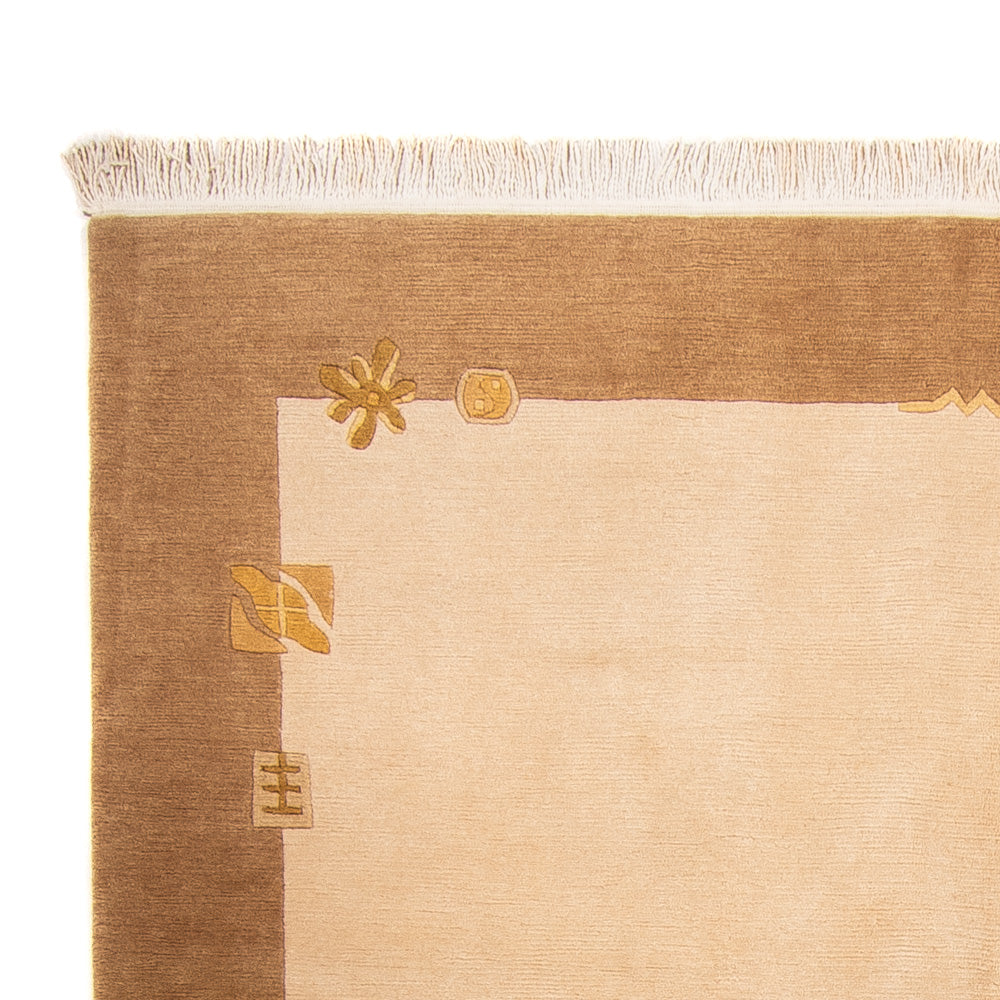 Dywan z Nepalu - 295 x 199 cm - beżowy