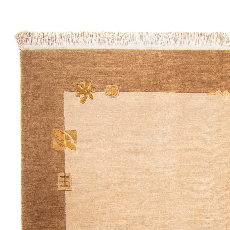 Dywan z Nepalu - 295 x 199 cm - beżowy