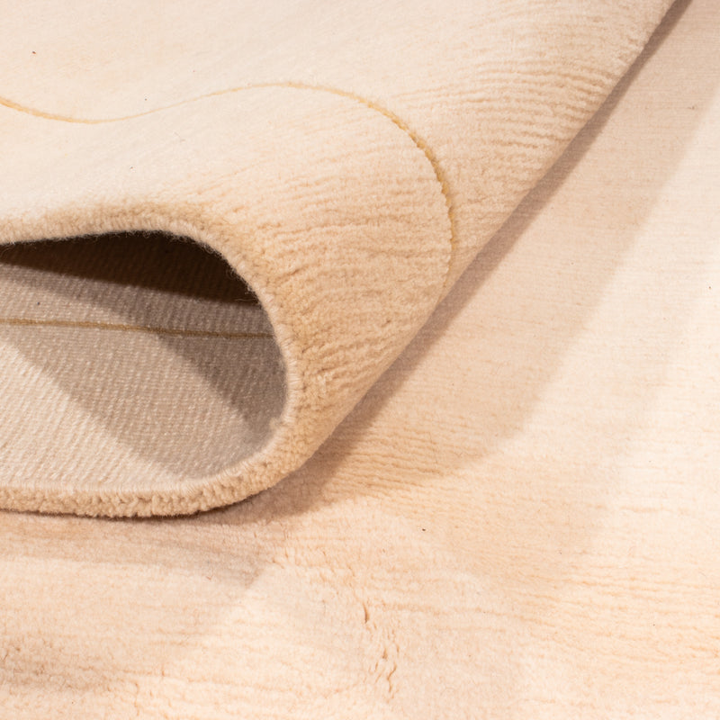 Dywan z Nepalu - 298 x 202 cm - łososiowy