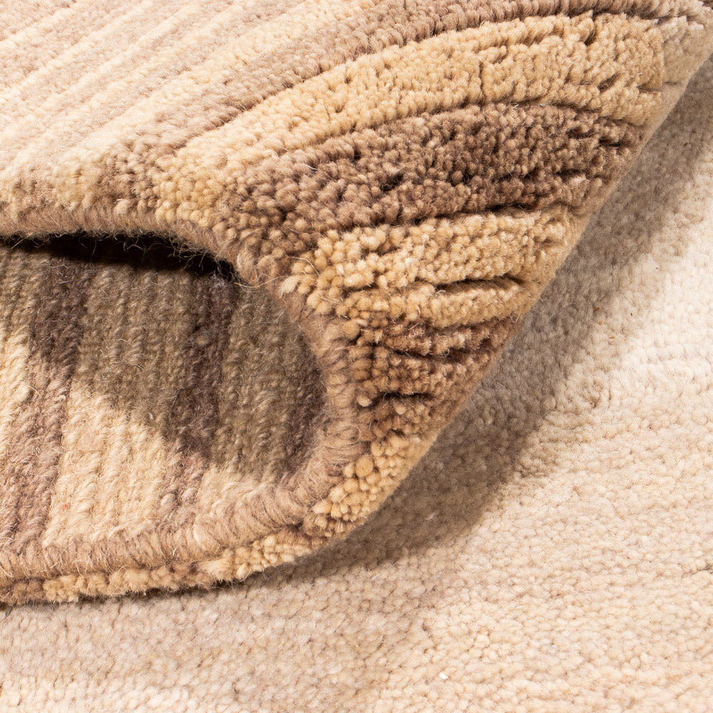 Dywan z Nepalu - Royal kwadratowy  - 204 x 198 cm - beżowy