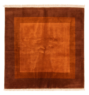 Dywan z Nepalu - Royal kwadratowy  - 205 x 203 cm - brązowy