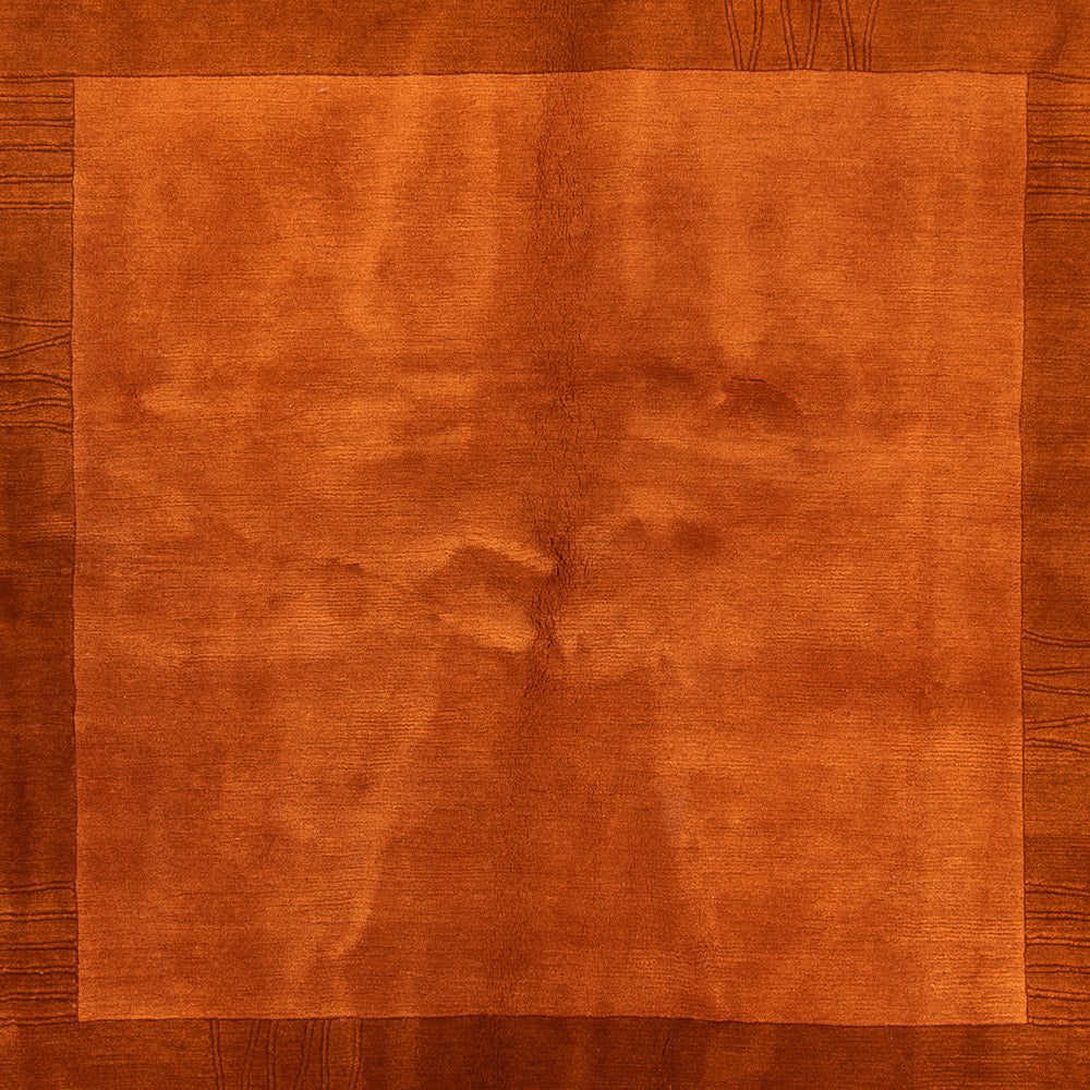 Dywan z Nepalu - Royal kwadratowy  - 205 x 203 cm - brązowy