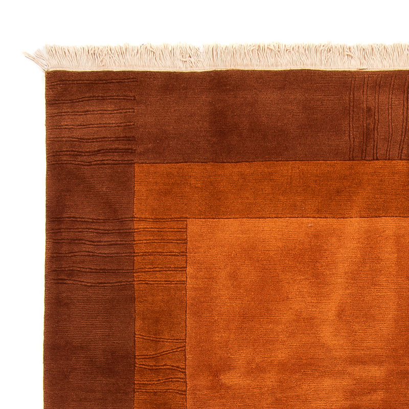 Dywan z Nepalu - Royal kwadratowy  - 205 x 203 cm - brązowy