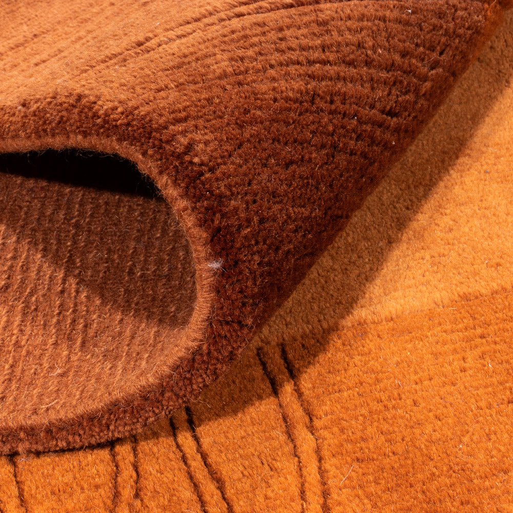 Dywan z Nepalu - Royal kwadratowy  - 205 x 203 cm - brązowy