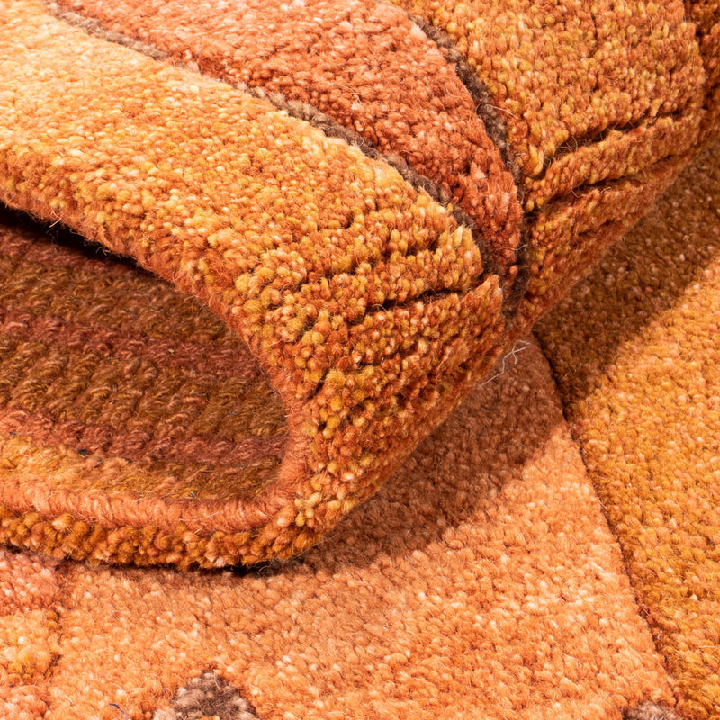 Dywan z Nepalu - 183 x 120 cm - brązowy