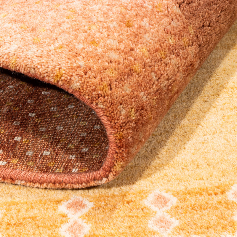 Dywan Gabbeh - Loribaft Perski - 180 x 124 cm - karmelowy