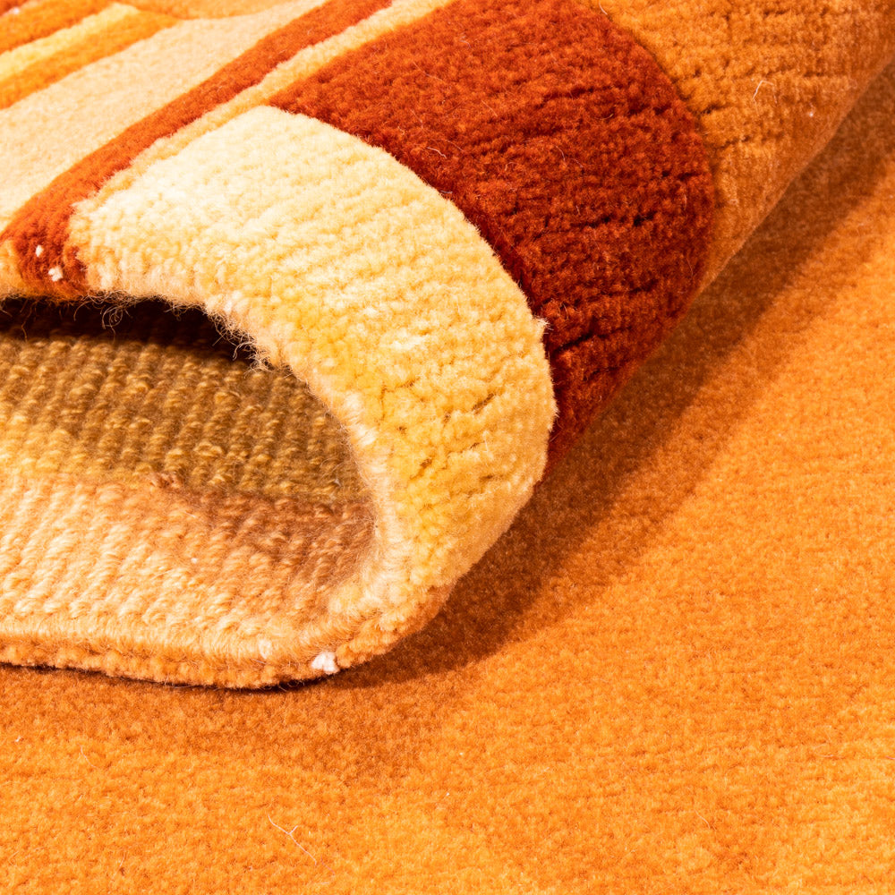 Dywan z Nepalu - 179 x 119 cm - brązowy