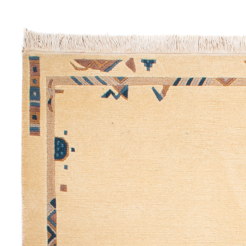 Dywan z Nepalu - 183 x 123 cm - beżowy