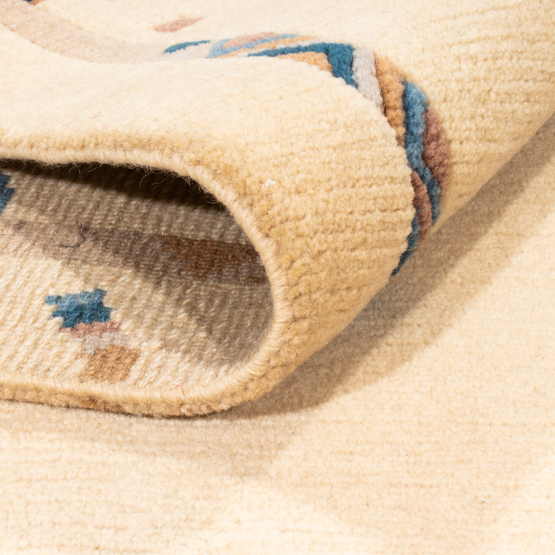 Dywan z Nepalu - 183 x 123 cm - beżowy