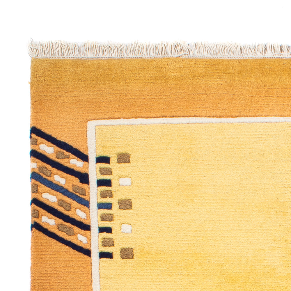 Dywan z Nepalu - 180 x 120 cm - złoto