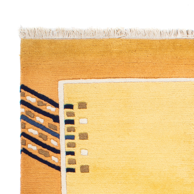 Dywan z Nepalu - 180 x 120 cm - złoto