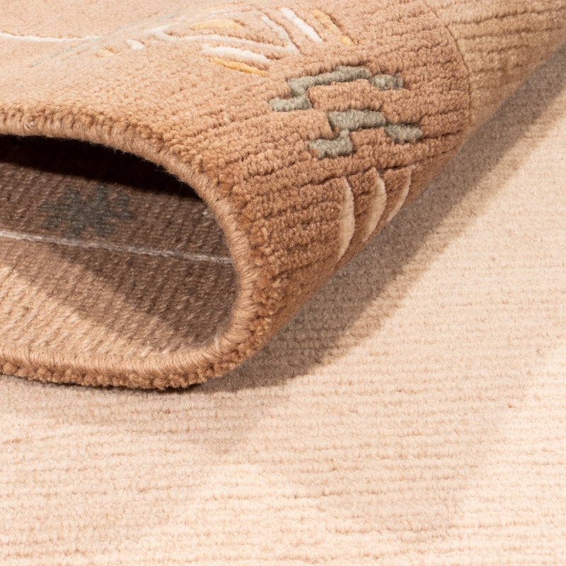 Dywan z Nepalu - Royal - 184 x 124 cm - brązowy