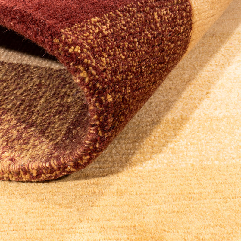 Dywan z Nepalu - Royal - 184 x 121 cm - złoto scala