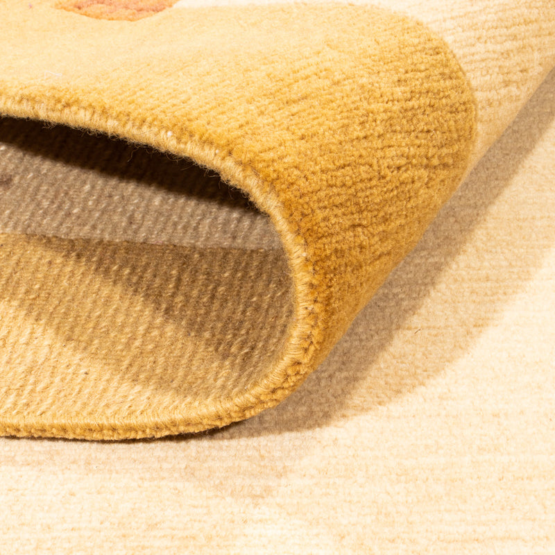 Dywan z Nepalu - 181 x 122 cm - beżowy