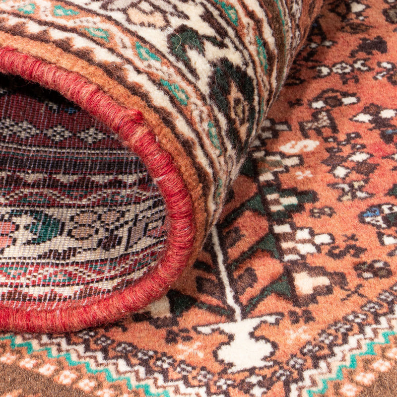 Perski dywan - Nomadyczny - 150 x 104 cm - brązowy