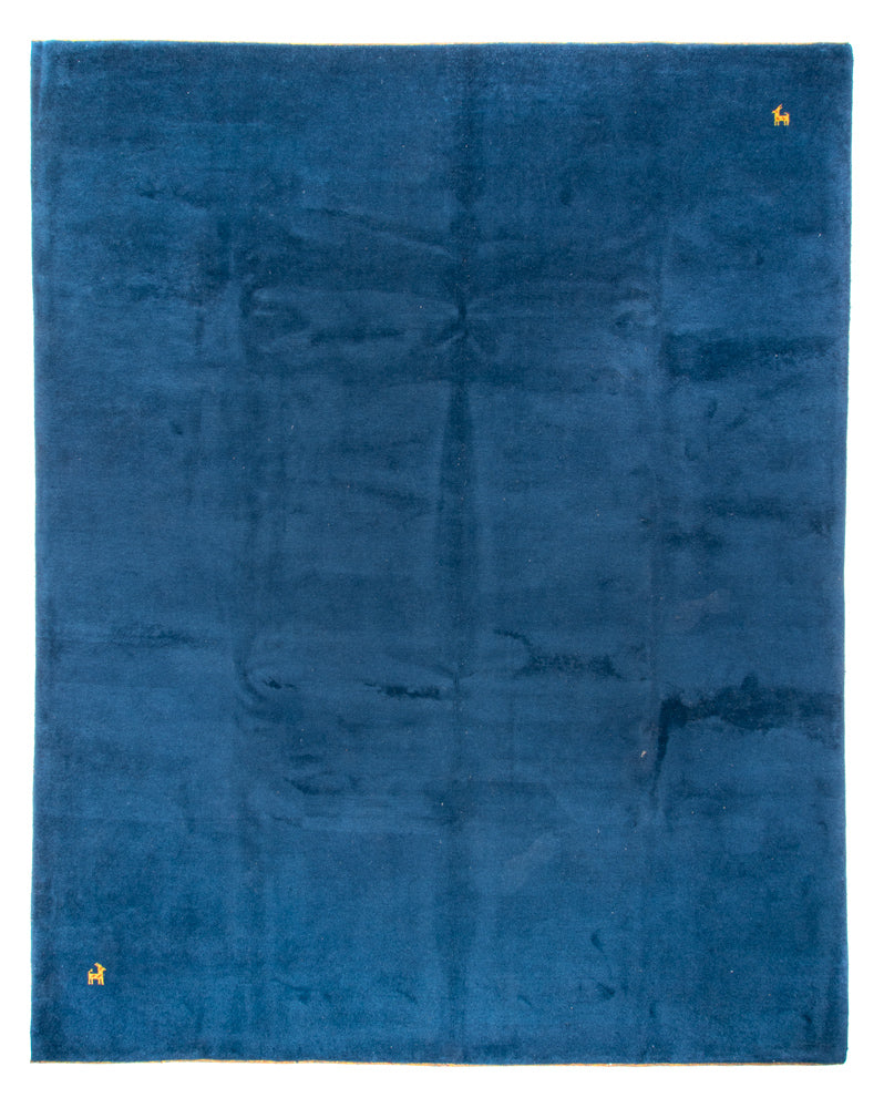 Dywan Gabbeh - Indus - 396 x 280 cm - niebieski