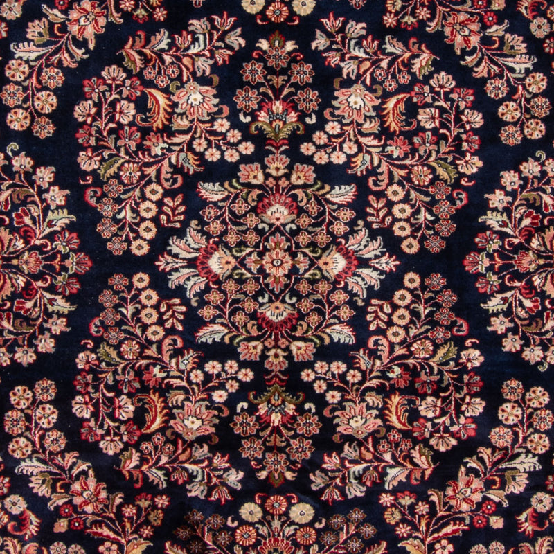 Orientalny dywan - Indus - 350 x 260 cm - ciemnoniebieski