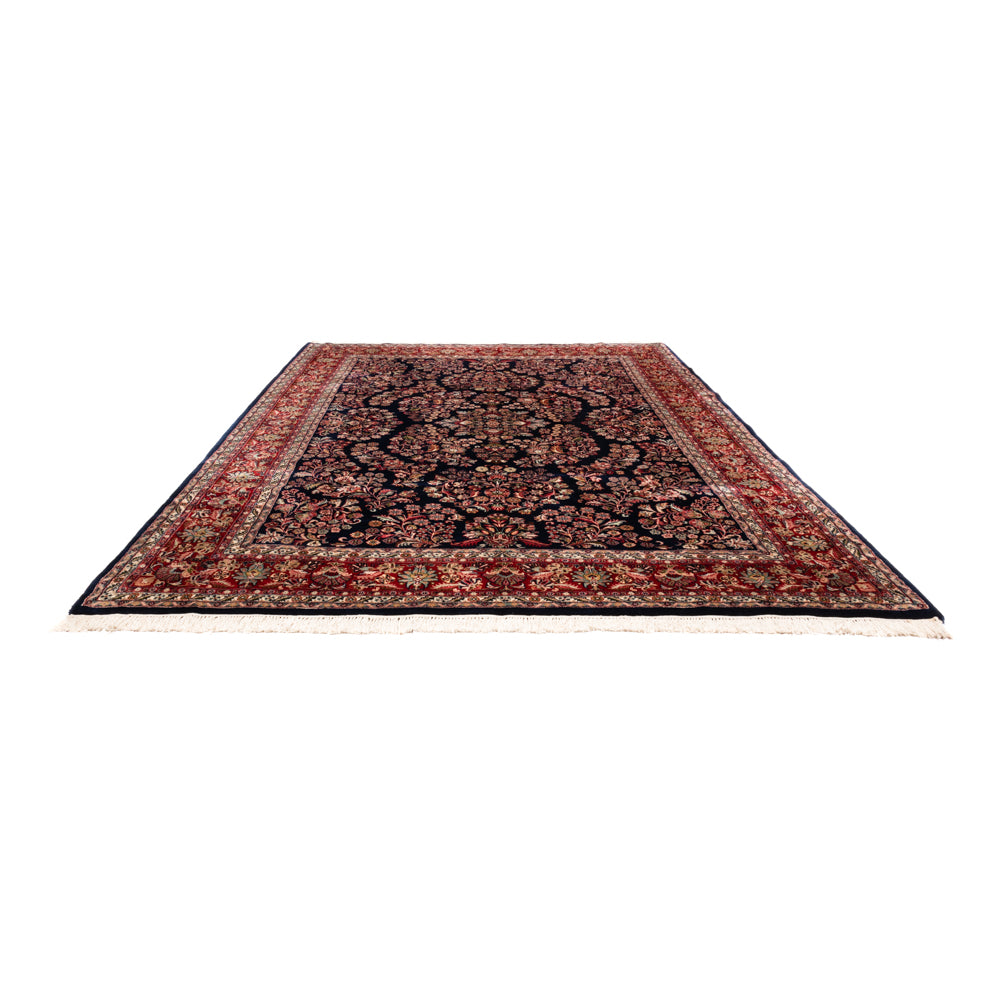 Orientalny dywan - Indus - 350 x 260 cm - ciemnoniebieski