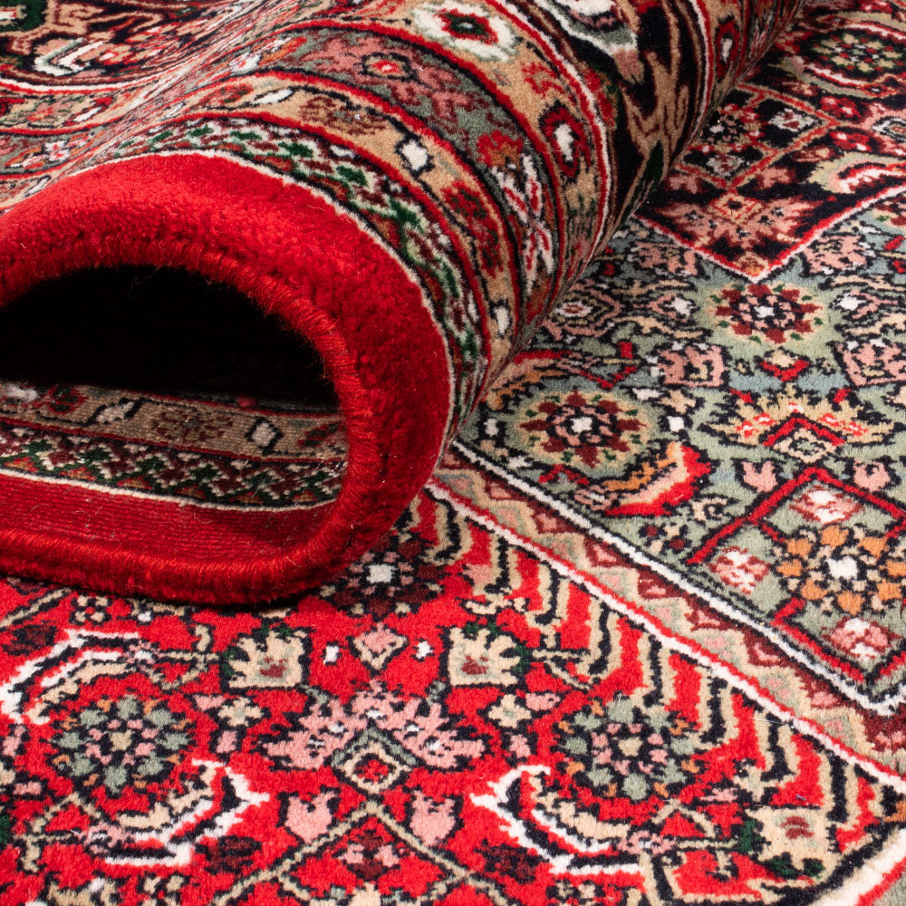 Orientalny dywan - Bijar - Indus - 361 x 255 cm - czerwony