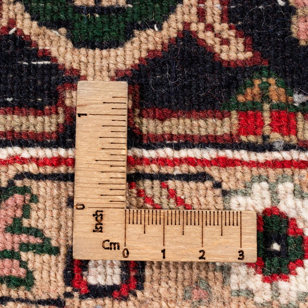 Orientalny dywan - Bijar - Indus - 361 x 255 cm - czerwony