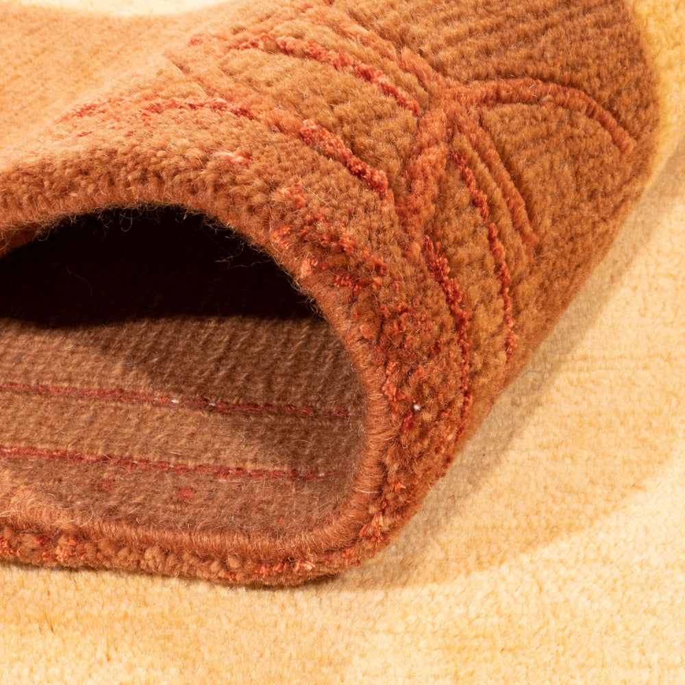 Dywan z Nepalu - Royal - 243 x 173 cm - złoto