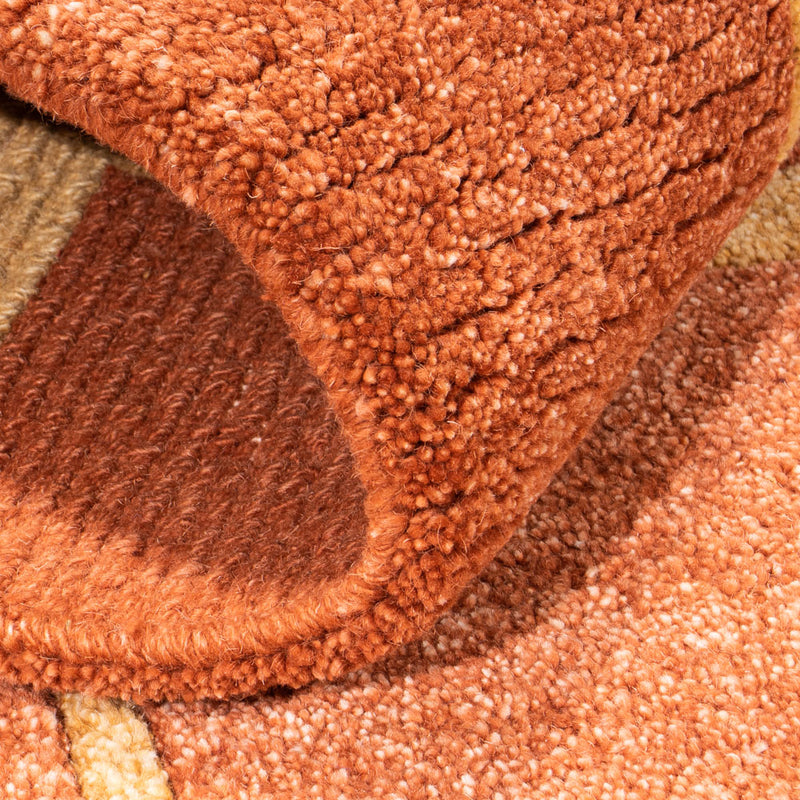 Dywan z Nepalu - 162 x 92 cm - brązowy