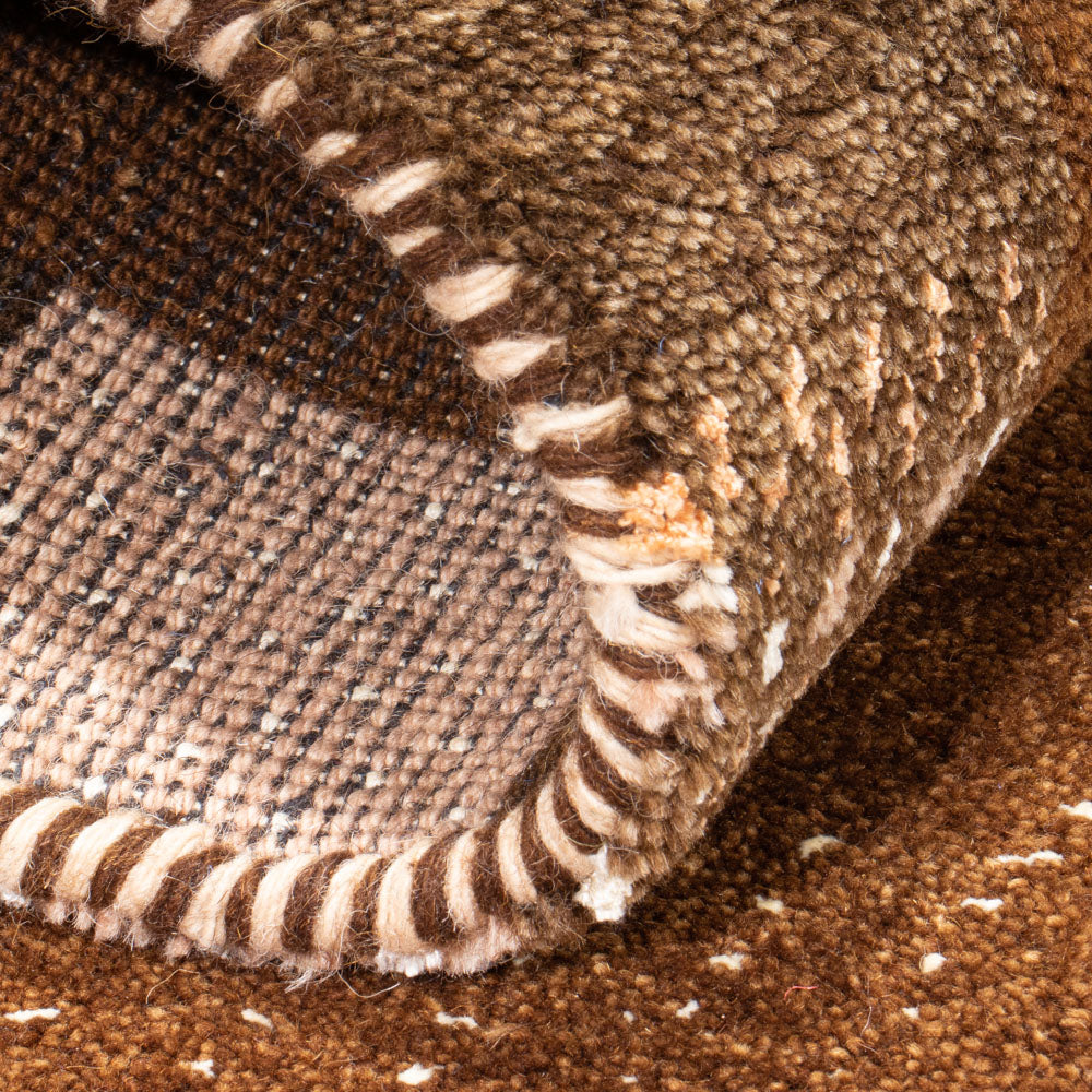 Dywan Gabbeh - Indus - 160 x 90 cm - brązowy