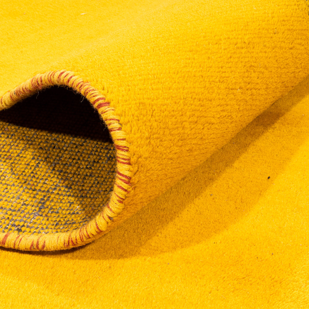 Dywan Gabbeh - Indus - 388 x 299 cm - żółty