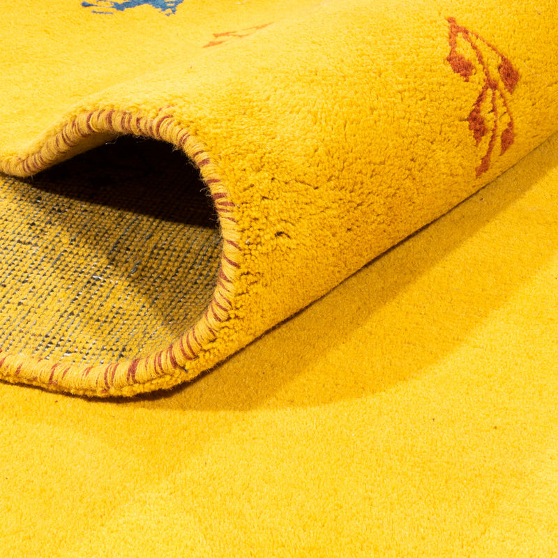 Dywan Gabbeh - Indus - 386 x 304 cm - żółty