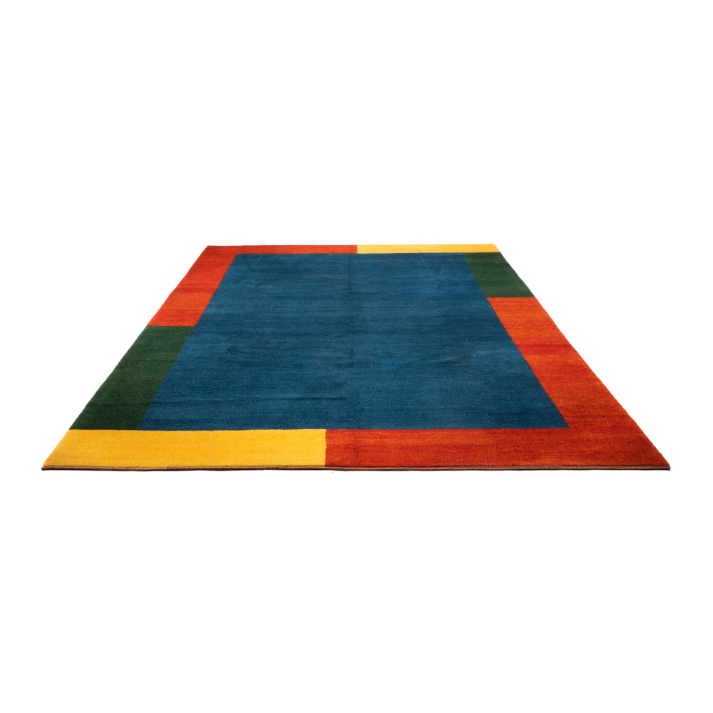 Dywan Gabbeh - Indus - 387 x 297 cm - niebieski