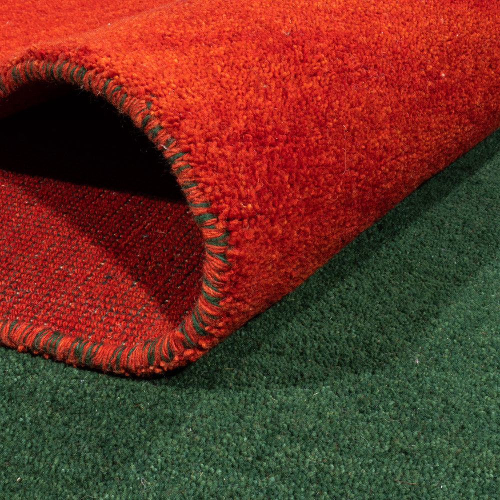 Dywan Gabbeh - Indus - 395 x 310 cm - zielona