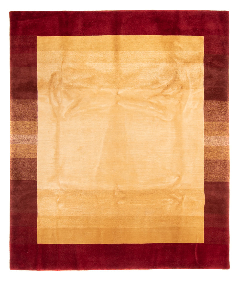 Dywan z Nepalu - 303 x 251 cm - złoto