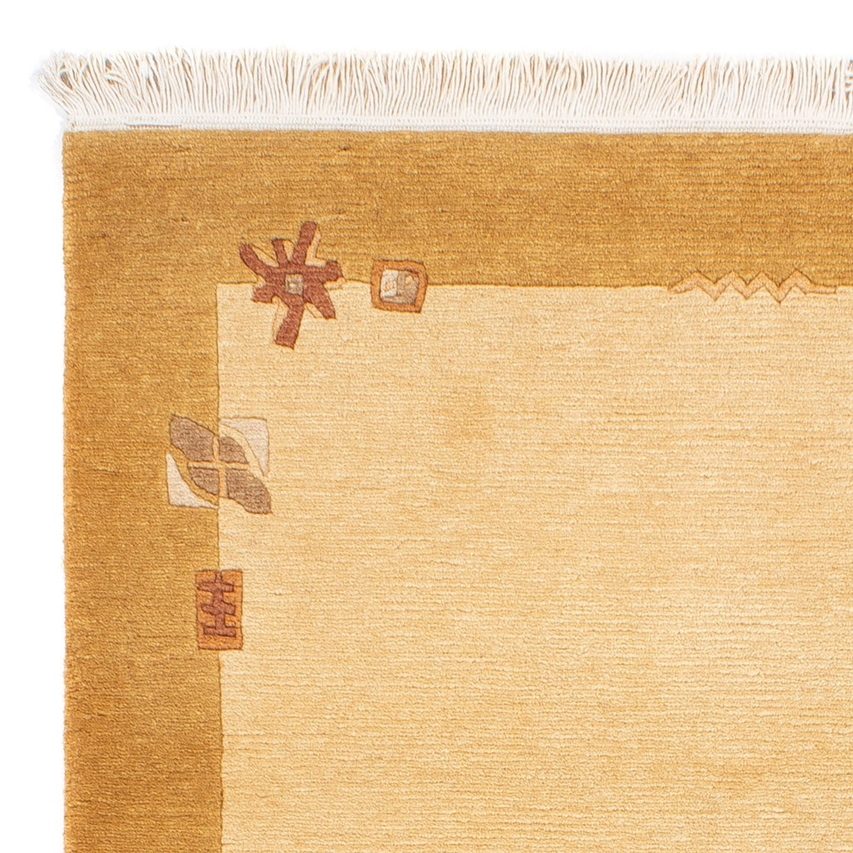 Dywan z Nepalu - Royal - 160 x 93 cm - beżowy